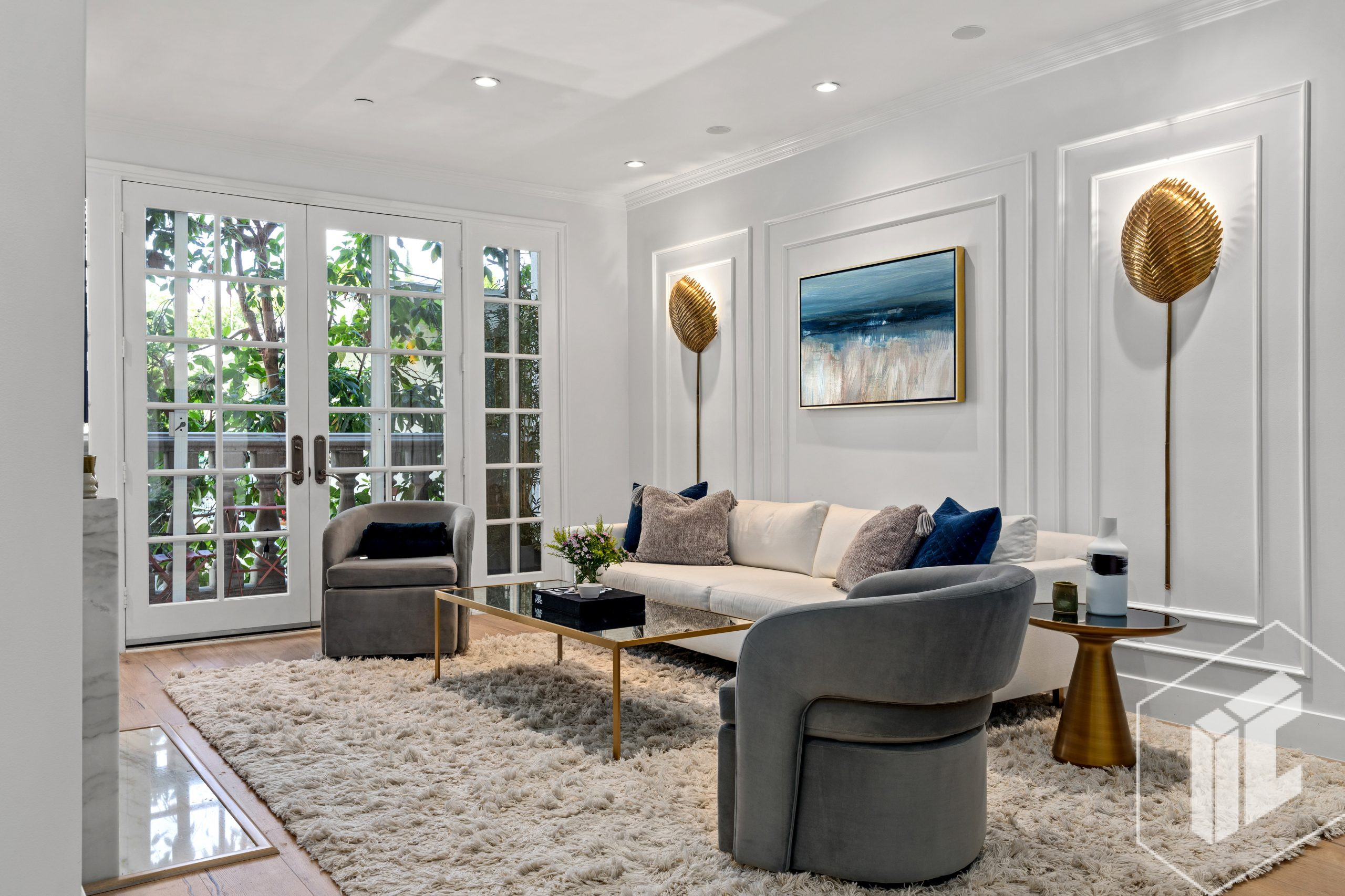 Beverly Hills Remodel Living Room Design