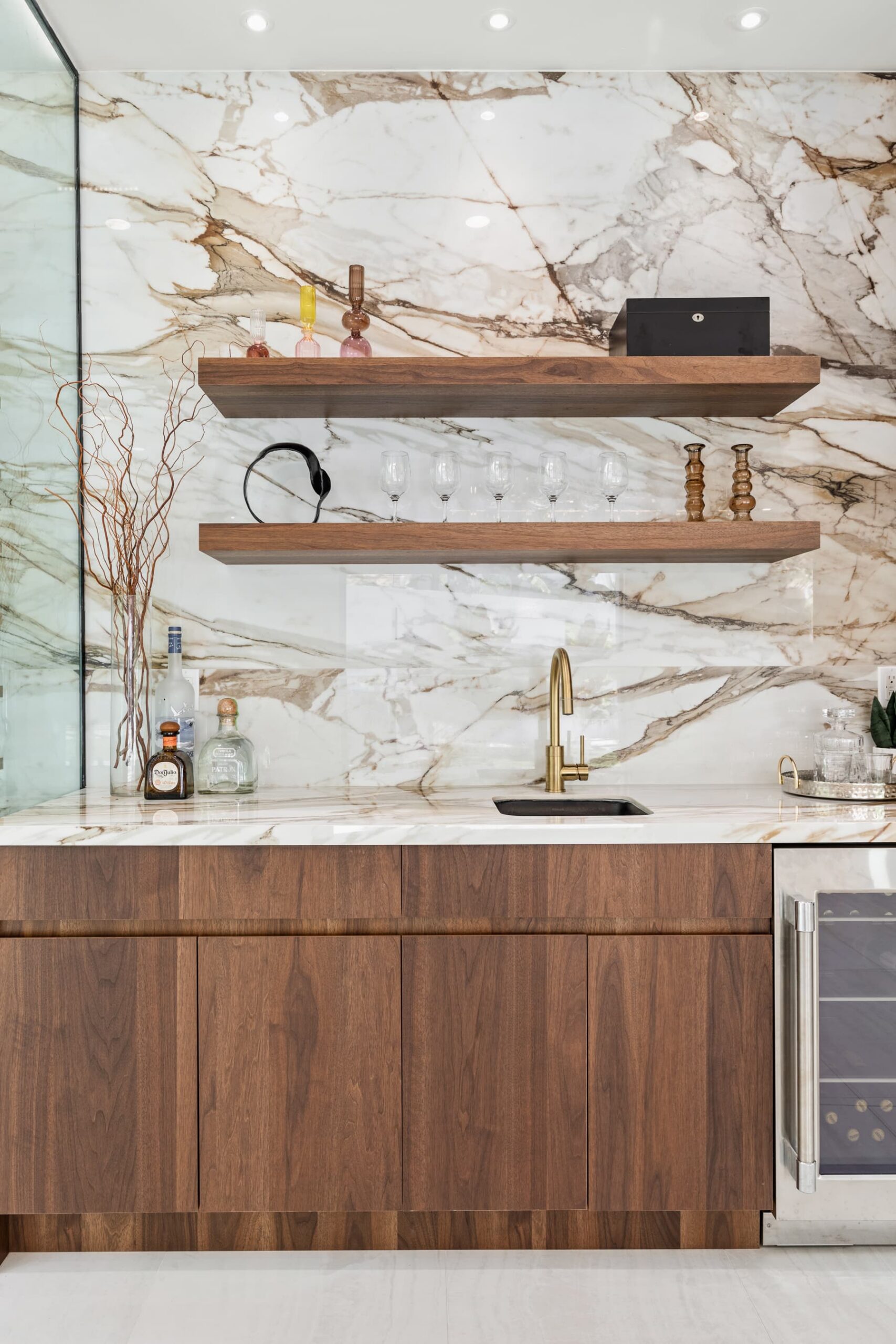 Bar Design | Brentwood Contemporary Residence | Brentwood, CA