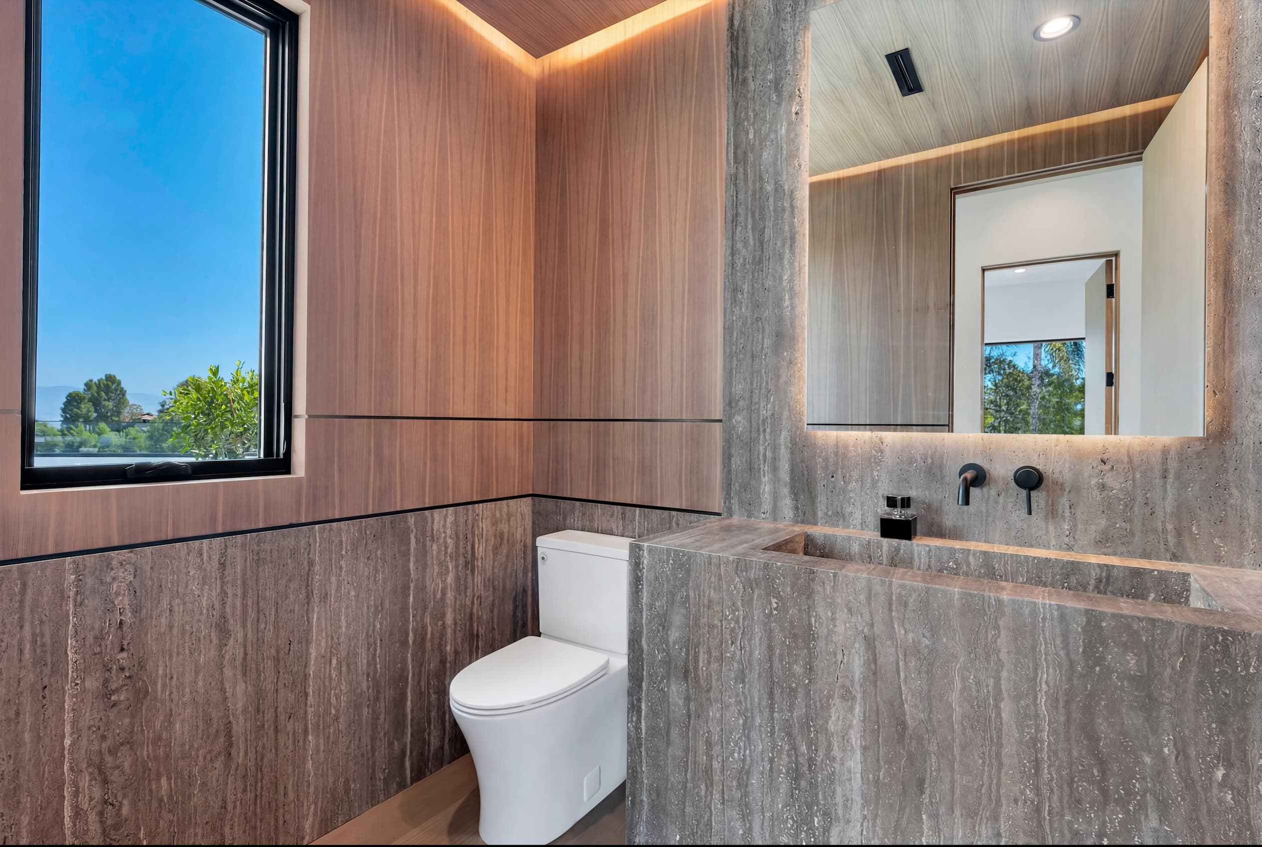 Powder Room Design | Interior Conception | Encino, CA