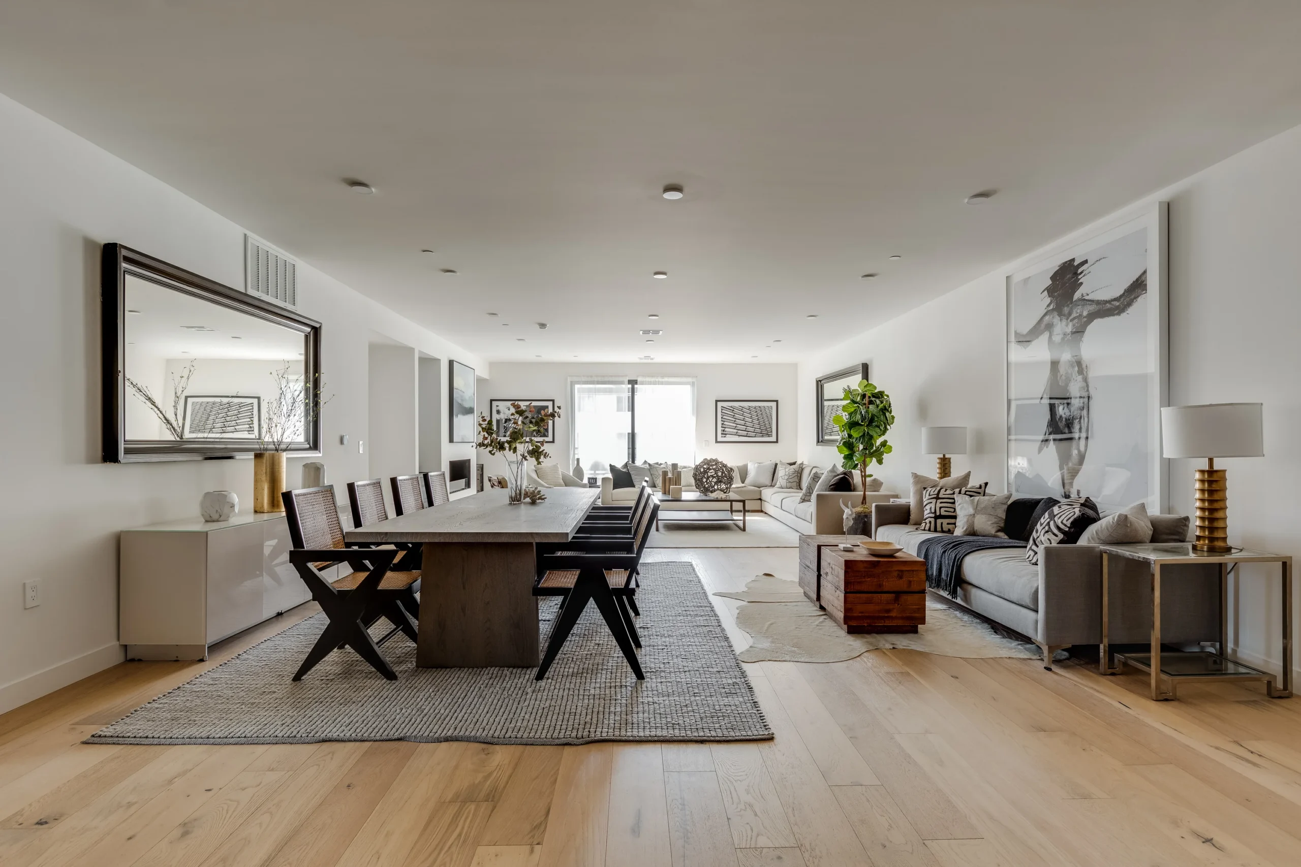 Dining Room Open Living Room Design, Los Angeles Interior Design, Interior Conception