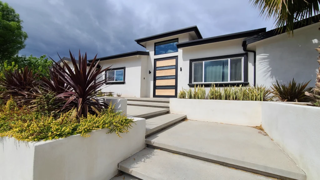 Exterior Entry Landscape Design, Interior Conception