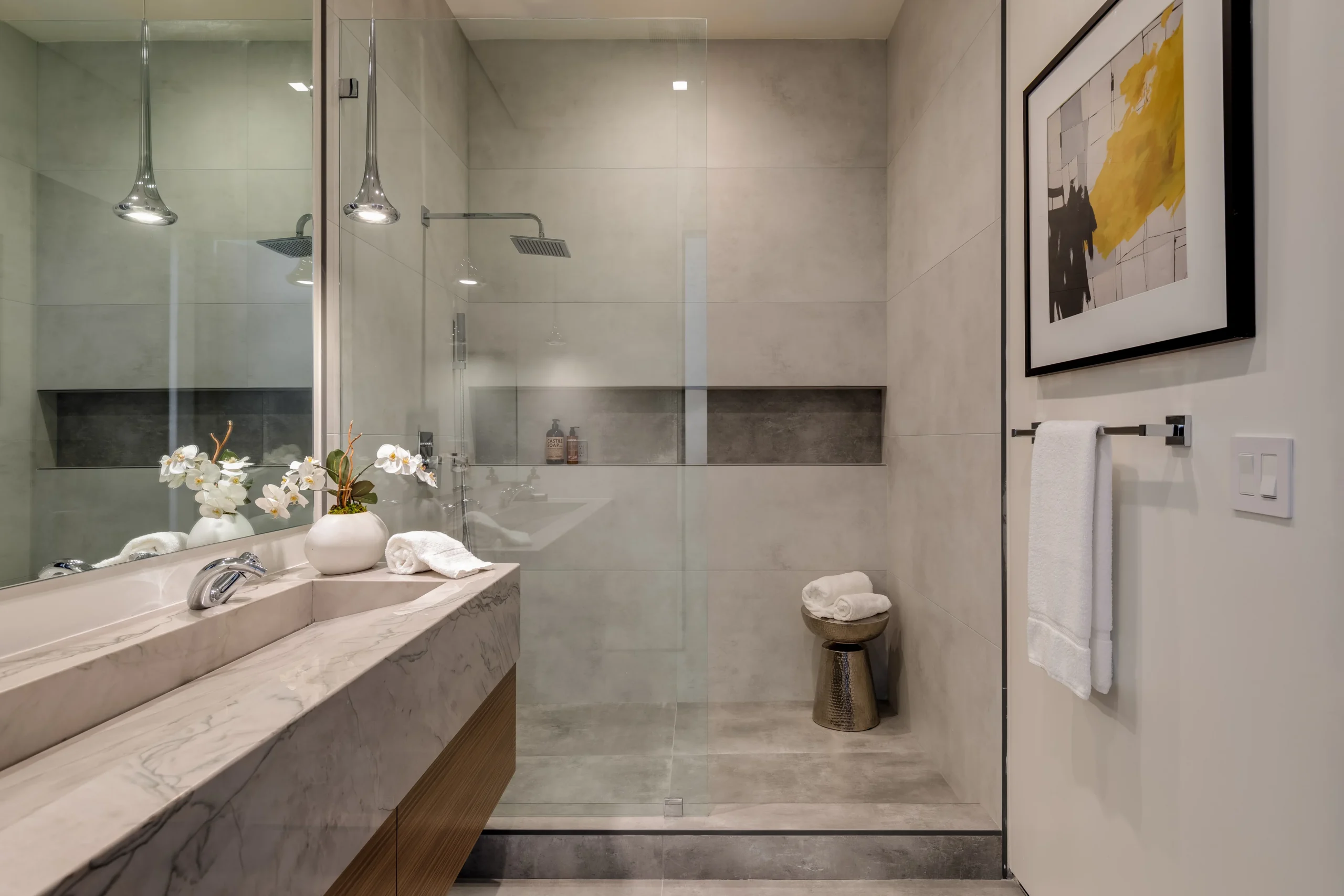 Jr Master Bathroom Design | Interior Conception | Tarzana, CA