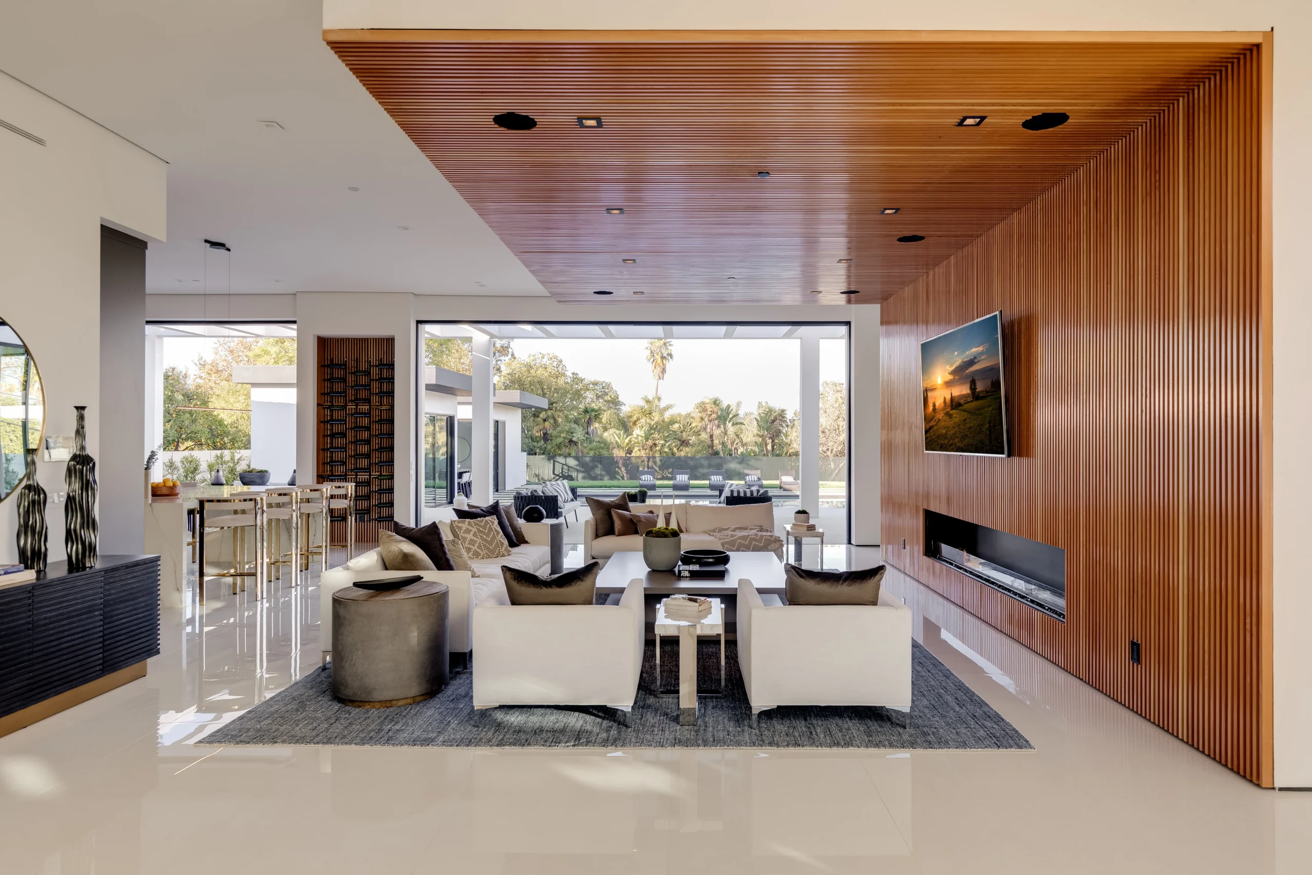 Living Room Design | Interior Conception | Tarzana, CA