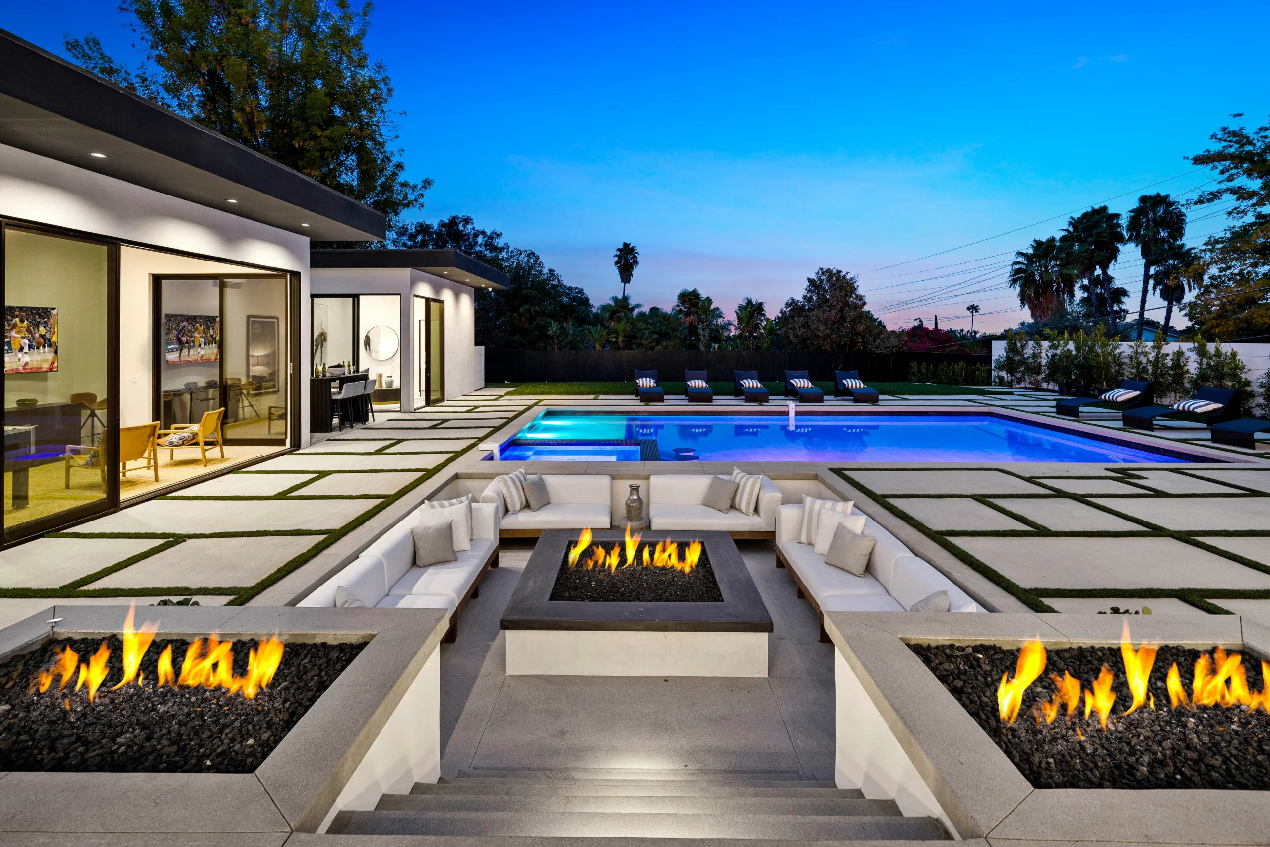 Living Room Design | Interior Conception | Tarzana, CA