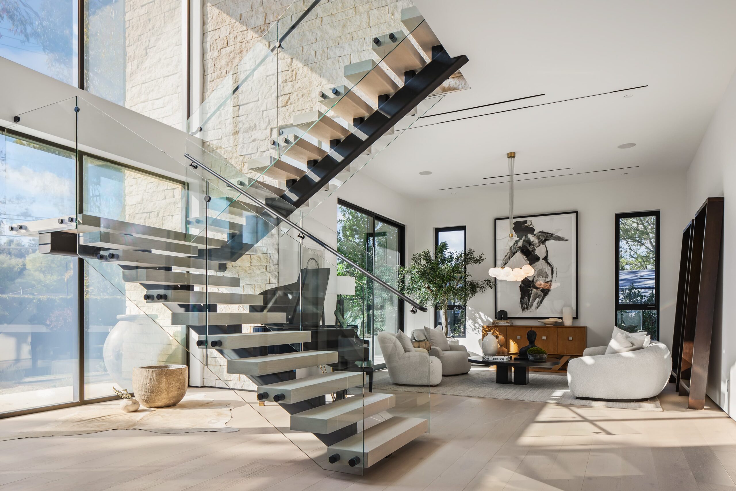 Staircase Design | Luxury Modern Estate | Encino, CA