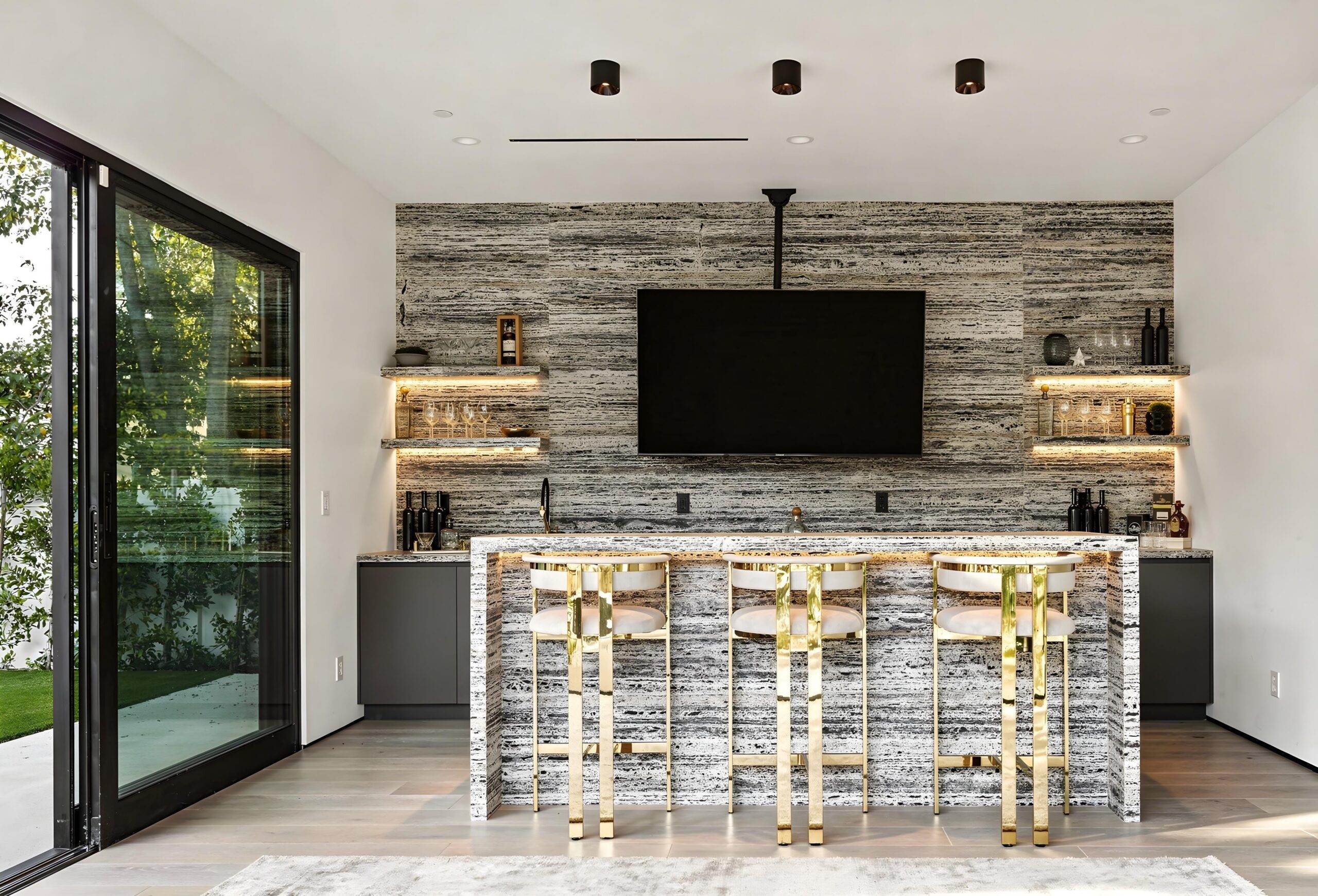 Bar Design | Luxury Modern Estate | Encino, CA
