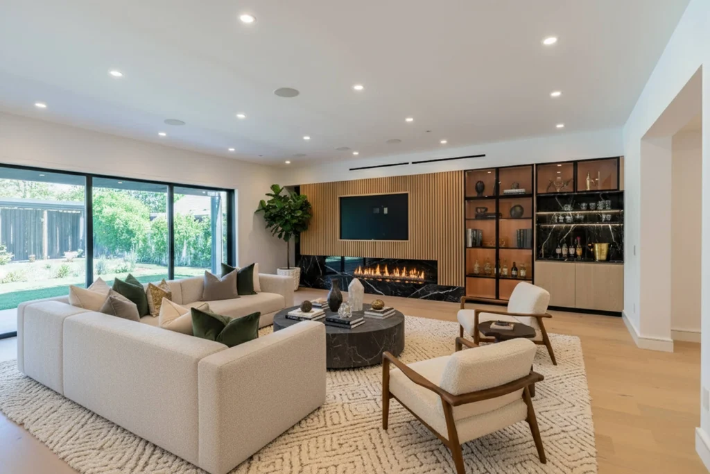 Family Room Design, Sherman Oaks CA Interior Design, Interior Conception